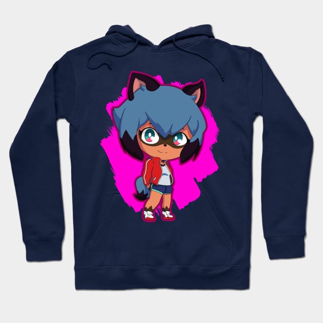 Tanuki Michiru Hoodie by WarGreymonZero